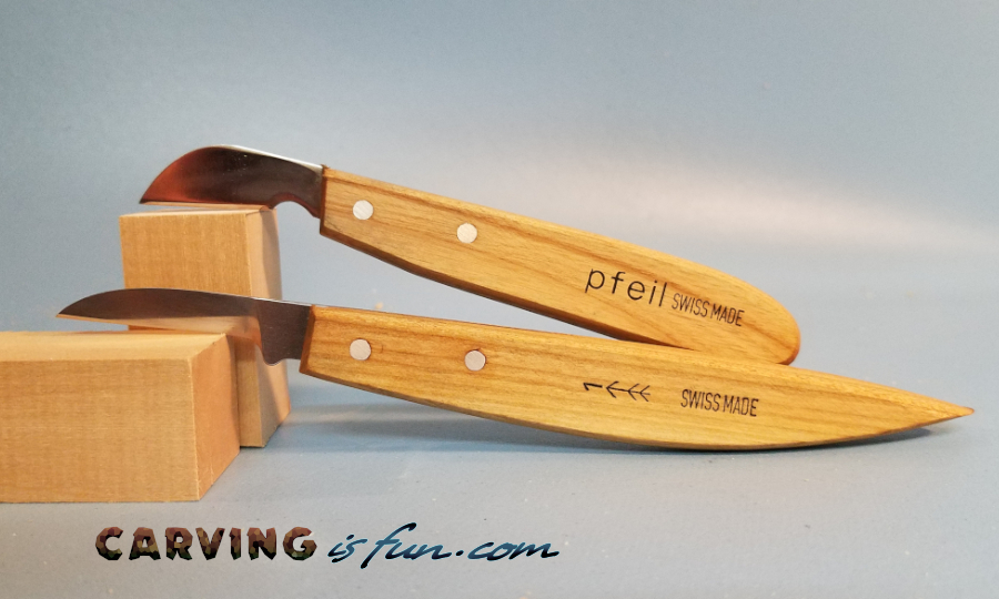 pfeil Swiss made - #9 Knife Chip Carving