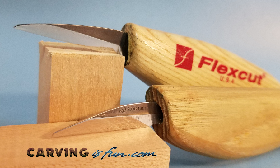 Which Knife is BETTER? BeaverCraft vs FlexCut Wood Carving Knives