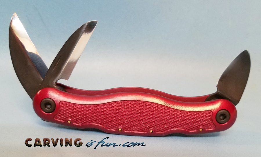 Flexcut JKN95 Tri-Jack Pro - Pocket Carving Knife