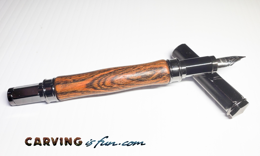 Bocote Hand Crafted Fountain Pen